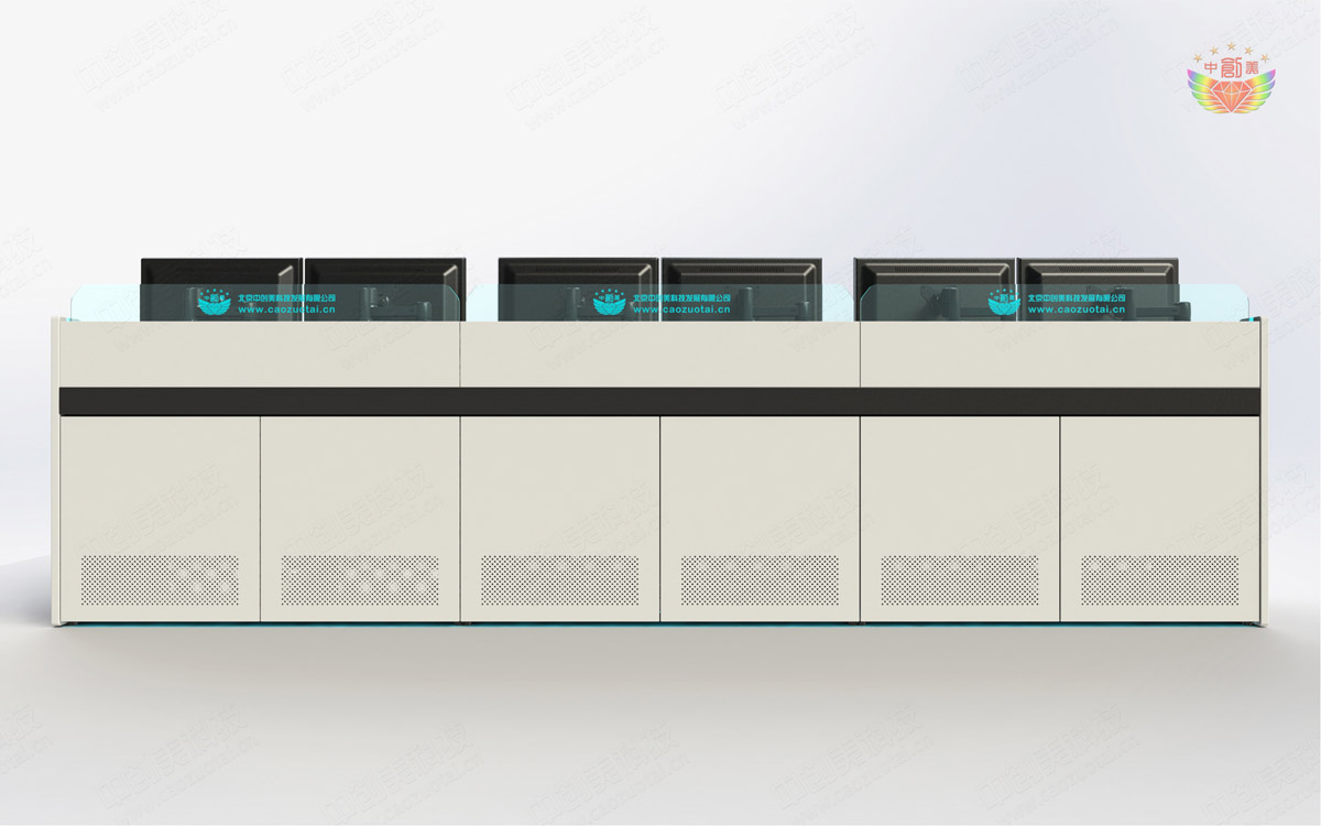 控制室監(jiān)控臺款式圖